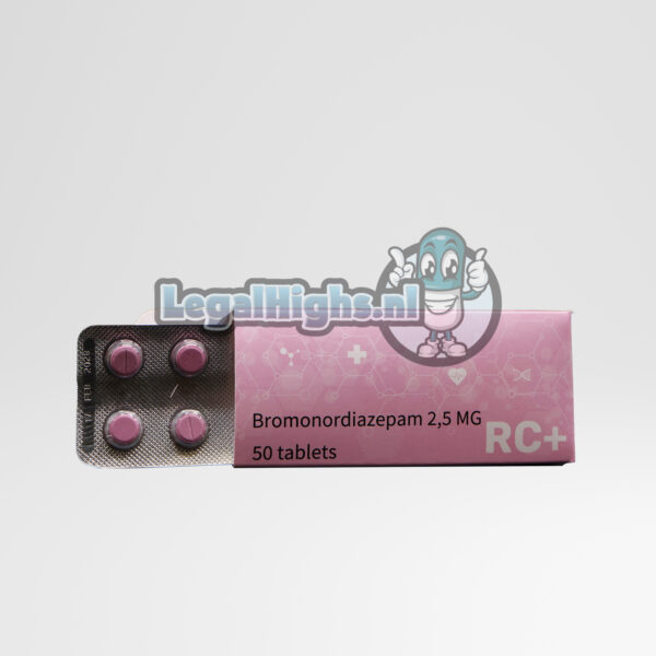 Acquista le pillole di bromonordiazepam 2.5 mg